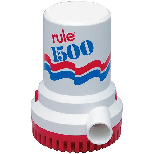 Rule 1500 GPH High Capacity Bilge Pump, 12V